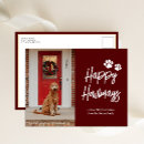 Search for happy howlidays christmas cards Red