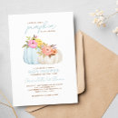 Search for little pumpkin baby boy shower invitations It's a boy