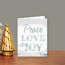 Search for love christmas cards Watercolor