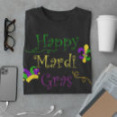 Search for mardi gras mask tshirts New orleans