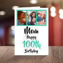 Search for 100 for mother birthday cards 100 years old