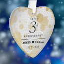 Search for leather christmas tree decorations 3rd anniversary weddings