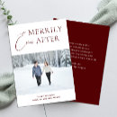 Search for after christmas cards Merrily ever after