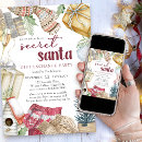 Search for secret santa christmas invitations Winter
