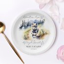 Search for adventure awaits paper plates Watercolor