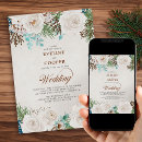 Search for rustic christmas wedding invitations Eucalyptus