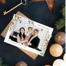 Search for flower christmas cards Hand drawn