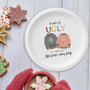 Search for ugly christmas sweater plates Festive
