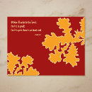 Search for oak leaves cards Red