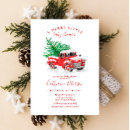 Search for red truck baby shower invitations Snow
