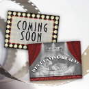 Search for movie marquee invitations Vintage