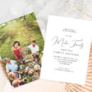 Search for photo family reunion invitations Black and white