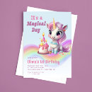 Search for printable unicorn invitations Magical