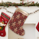 Search for gingerbread man christmas stockings Festive