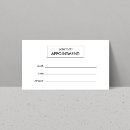 Search for dental appointment cards Appointments