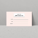 Search for massage therapy appointment cards Salon