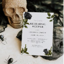 Search for gothic rehearsal dinner invitations Hallowedding
