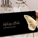 Search for butterfly logo business cards Aesthetician