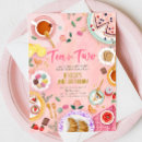 Search for tea for two invitations Mad tea party