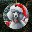 Search for poodle christmas tree decorations Standard