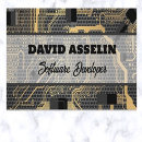 Search for software engineer business cards Digital