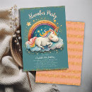 Search for unicorn slumber party invitations For kids