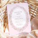 Search for bonjour baby invitations French macarons