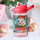 Search for reindeer christmas water bottles Cute