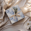 Search for french wrapping paper Blue and white
