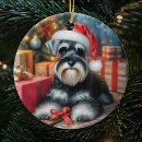 Search for miniature schnauzer christmas tree decorations Winter