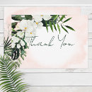 Search for tropical wedding thank you cards Watercolor