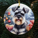 Search for miniature schnauzer christmas tree decorations Winter