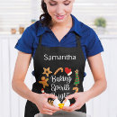 Search for cookie baker aprons Holiday baking