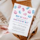 Search for valentine gender reveal invitations Pink or blue