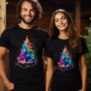 Search for neon christmas tshirts Merry and bright