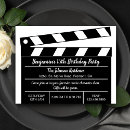 Search for hollywood movie birthday invitations Party