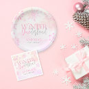 Search for snowflake plates First birthday
