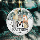 Search for woodland animal christmas tree decorations Cute animals