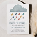 Search for rain baby shower invitations Sprinkle