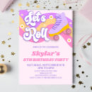 Search for girls roller skating party invitations For her