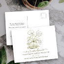 Search for houseplant postcards Change of address