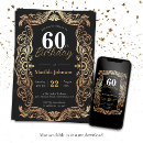 Search for luxury 60th birthday invitations Milestone