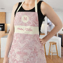 Search for monogrammed for women aprons Mother