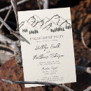 Search for outdoor engagement party invitations Rustic