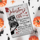 Search for blood red invitations Bloody