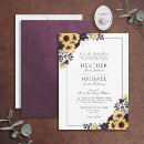 Search for purple sunflower weddings Floral