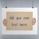 Search for cardboard posters Blank