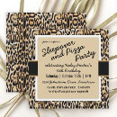 Search for animal print party invitations Trendy