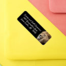 Search for animal lovers return address labels Cat