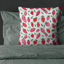 Search for cute strawberry cushions Botanical